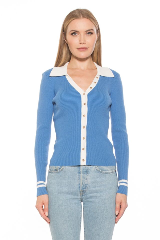 Blue/Ivory