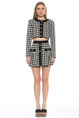 Clara Cropped Tweed Jacket