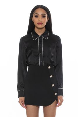 Jane Cropped Long Sleeve Jacket