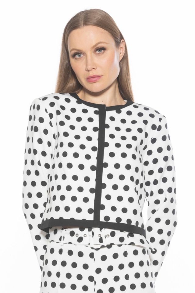 Black White Polka Dots