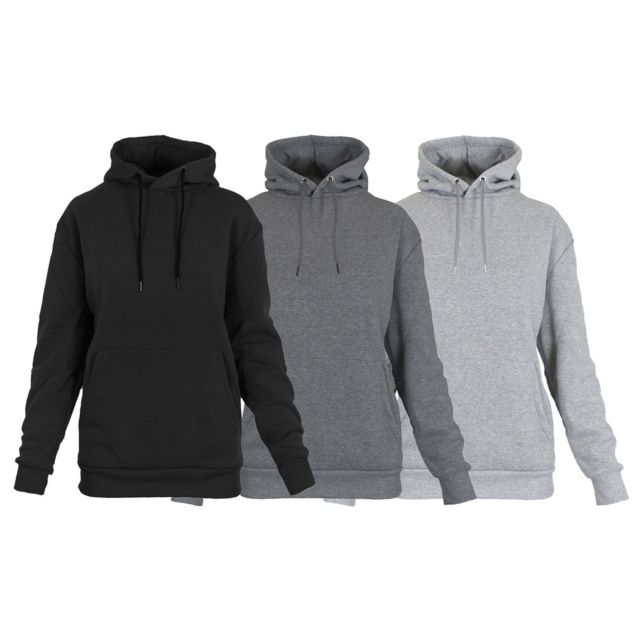 Black-Charcoal-Heather Grey