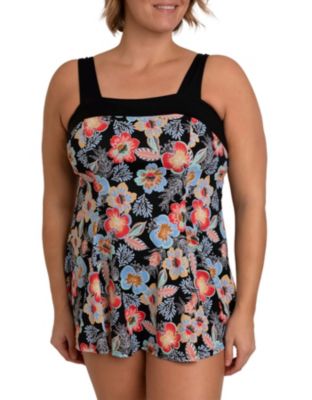 Fit 4 Ur D's & E's Makenna Square Neck Dress