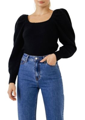 Puff Sleeve Sweater