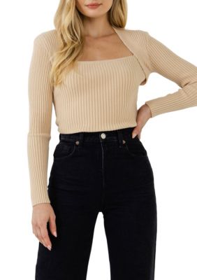 Fitted Knit Top