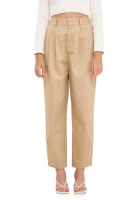 High Waist Pleated Trouser