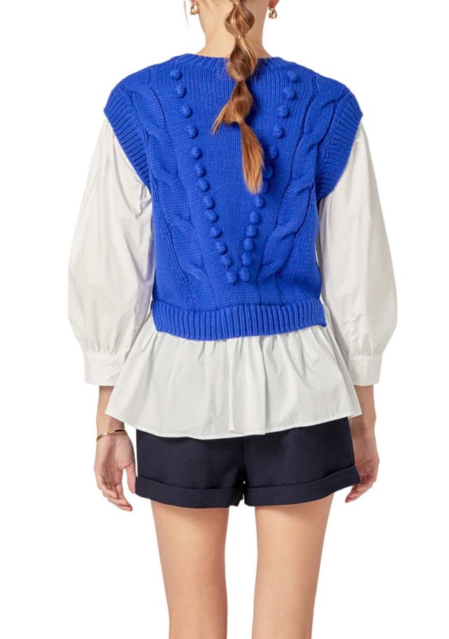 COBALT BLUE/WHITE