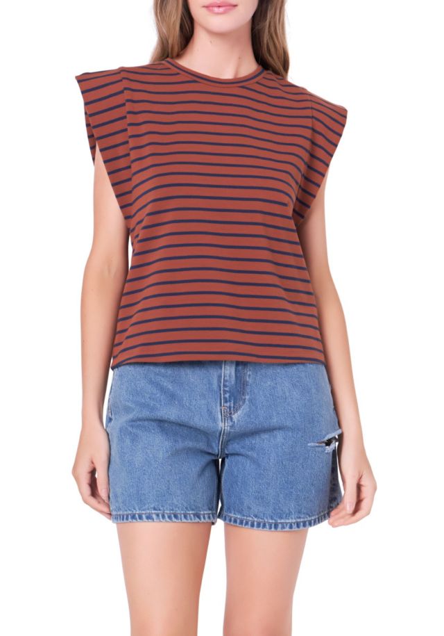 BROWN/NAVY