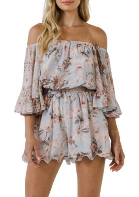 Flowy Floral Romper