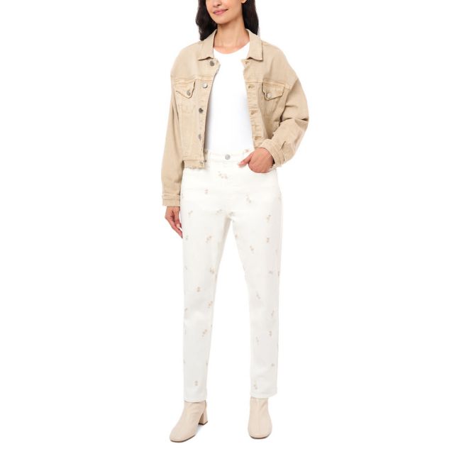 Cream Embroidery