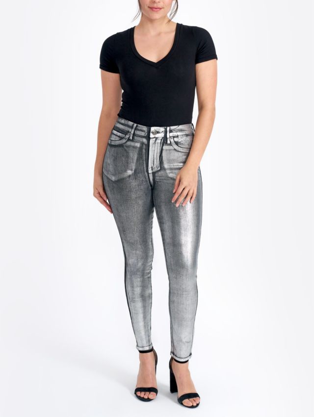 SILVER ON BLACK