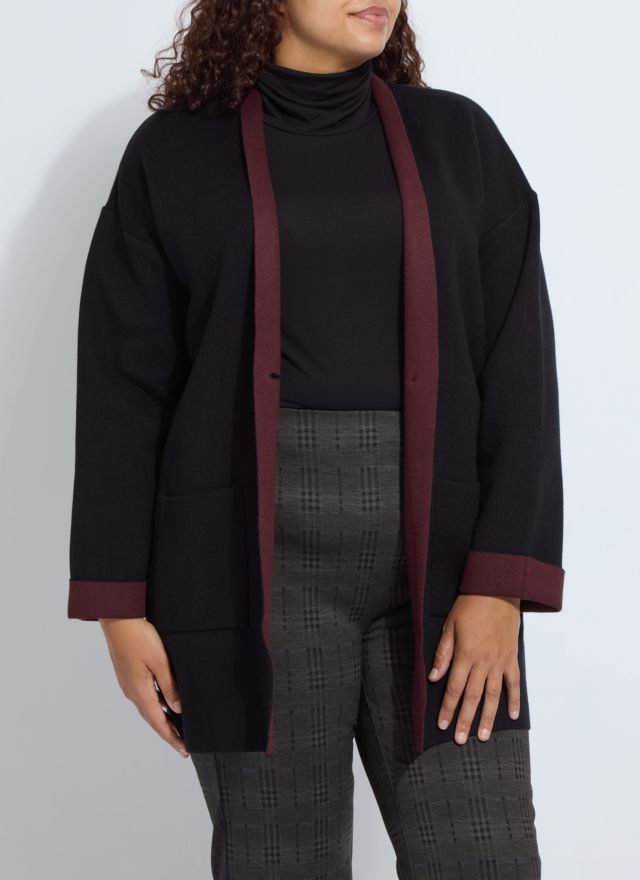 Black/Dark Plum