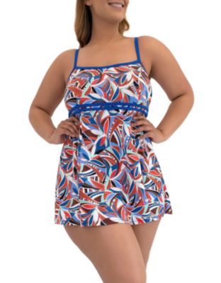 Plus Wonderama Thigh Solutions Double Tape Dress