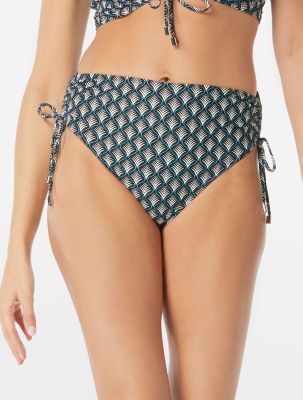 Coco Reef shirred high waist bikini bottom