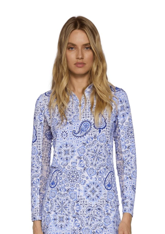 BLUE PAISLEY