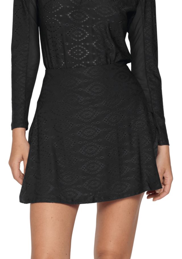 BLACK EYELET