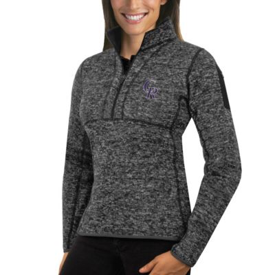 MLB ed Colorado Rockies Fortune Half-Zip Pullover Sweater