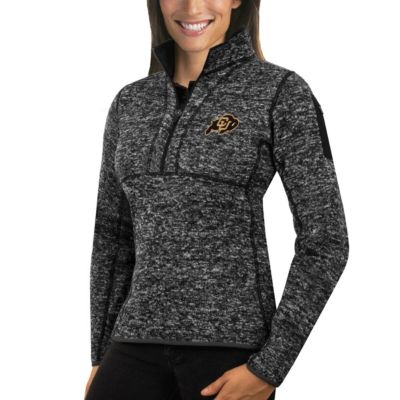 NCAA Colorado Buffaloes Fortune 1/2-Zip Pullover Sweater