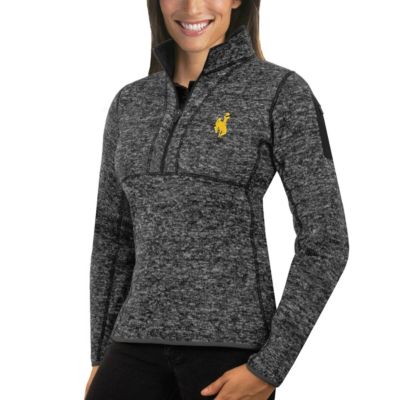 NCAA Wyoming Cowboys Fortune 1/2-Zip Pullover Sweater