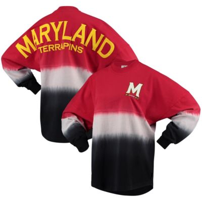 NCAA Maryland Terrapins Ombre Long Sleeve T-Shirt