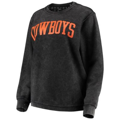 NCAA Oklahoma State Cowboys Comfy Cord Vintage Wash Basic Arch Pullover Sweatshirt