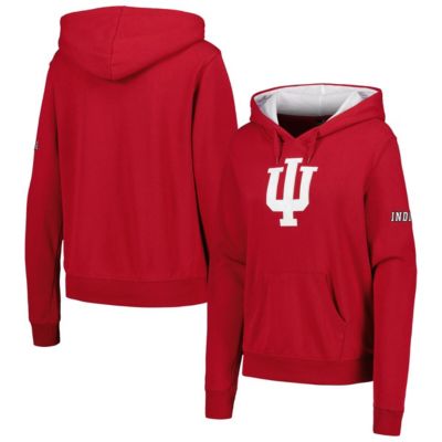 NCAA Indiana Hoosiers Team Big Logo Pullover Hoodie