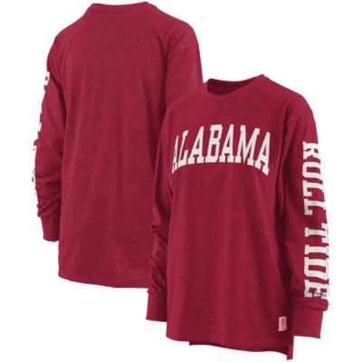 Alabama Crimson Tide NCAA Alabama Tide Two-Hit Canyon Long Sleeve T-Shirt
