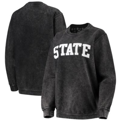 NCAA Michigan State Spartans Comfy Cord Vintage Wash Basic Arch Pullover Sweatshirt