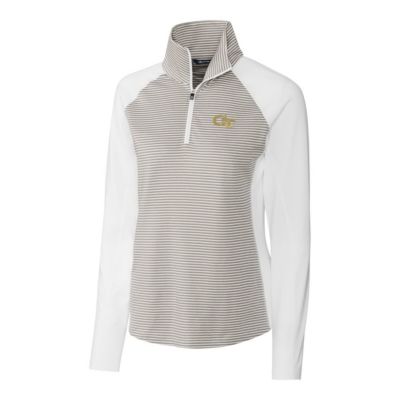 Georgia Tech Yellow Jackets NCAA Forge Tonal Half-Zip Pullover Jacket
