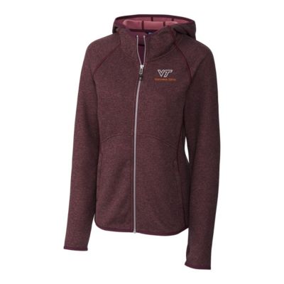 NCAA Virginia Tech Hokies Mainsail Hooded Full-Zip Jacket