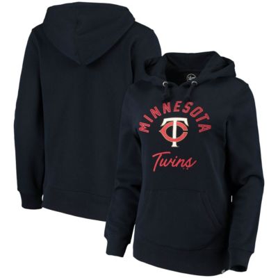 MLB Minnesota Twins Hollow Script Headline Pullover Hoodie