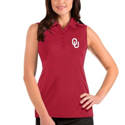 NCAA Oklahoma Sooners Tribute Sleeveless Polo