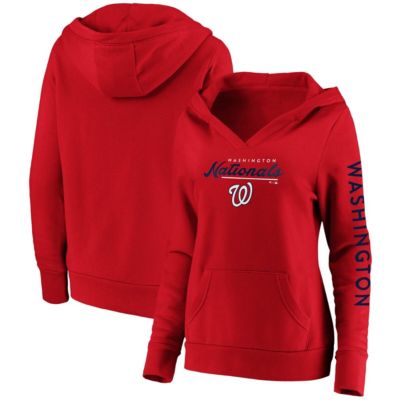 MLB Fanatics Washington Nationals Core High Class Crossover Pullover Hoodie