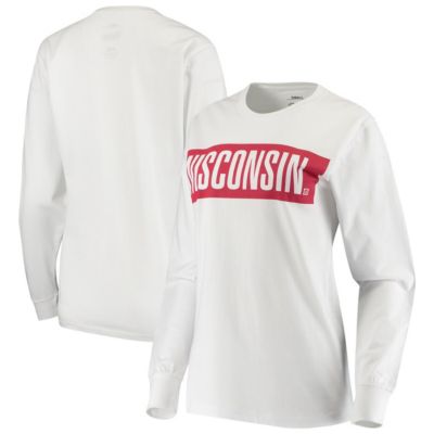 NCAA Wisconsin Badgers Big Block Whiteout Long Sleeve T-Shirt