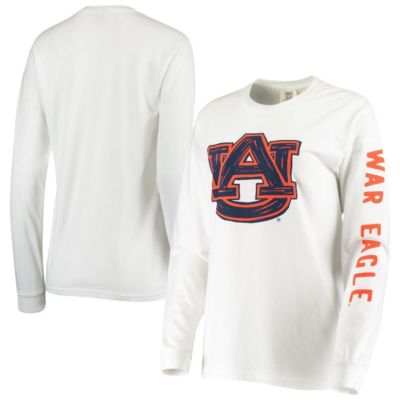 NCAA Auburn Tigers Drawn Logo Oversized Long Sleeve T-Shirt