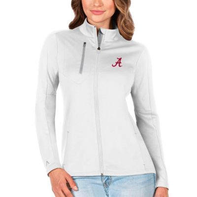 Alabama Crimson Tide NCAA White/Silver Generation Full-Zip Jacket