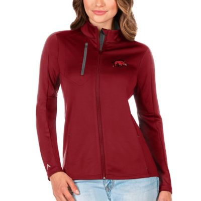 NCAA Cardinal/Graphite Arkansas Razorbacks Generation Full-Zip Jacket