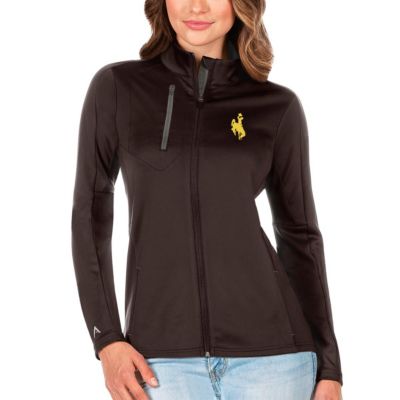 NCAA Brown/Graphite Wyoming Cowboys Generation Full-Zip Jacket