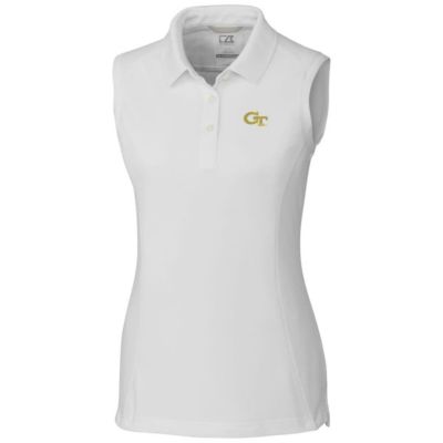 Georgia Tech Yellow Jackets NCAA Advantage Sleeveless Polo