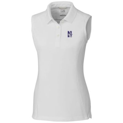 NCAA Northwestern Wildcats Advantage Sleeveless Polo