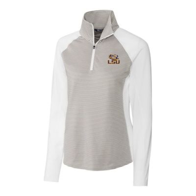 NCAA LSU Tigers Forge Tonal Half-Zip Pullover Jacket