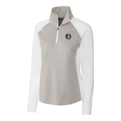 NCAA Florida State Seminoles Forge Tonal Half-Zip Pullover Jacket