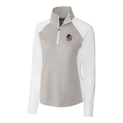 NCAA Georgia Bulldogs Forge Tonal Half-Zip Pullover Jacket