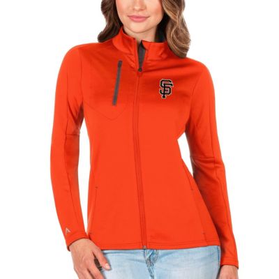 MLB Orange/Charcoal San Francisco Giants Generation Full-Zip Jacket