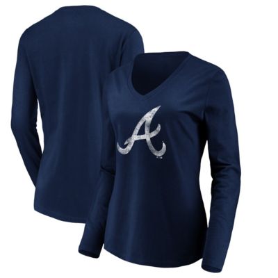 MLB Atlanta Braves Core Distressed Team Long Sleeve T-Shirt