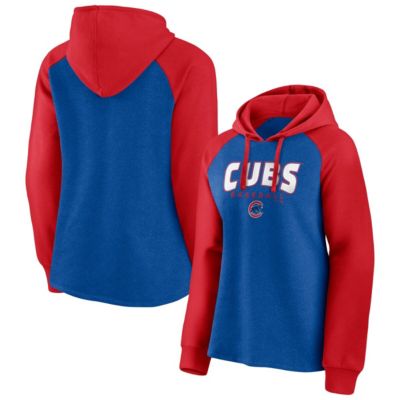 MLB Fanatics Chicago Cubs Recharged Raglan Pullover Hoodie
