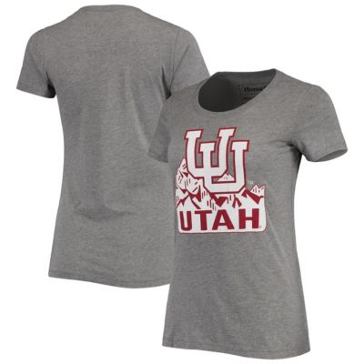 NCAA ed Utah Utes Vintage Mountains Tri-Blend T-Shirt