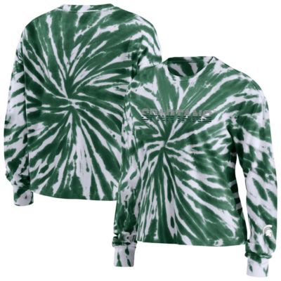 NCAA Michigan State Spartans Tie-Dye Long Sleeve T-Shirt