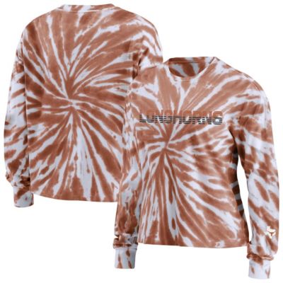 NCAA Texas Longhorns Tie-Dye Long Sleeve T-Shirt