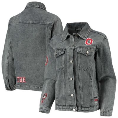 NCAA Ohio State Buckeyes Patches Full-Button Jacket