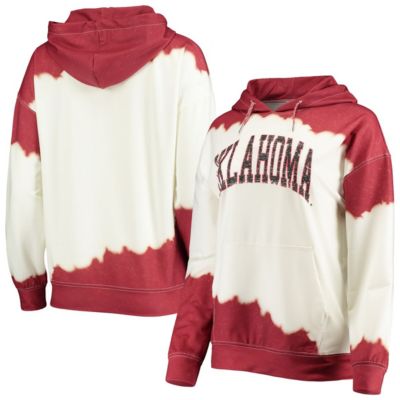 NCAA Oklahoma Sooners For the Fun Double Dip-Dyed Pullover Hoodie